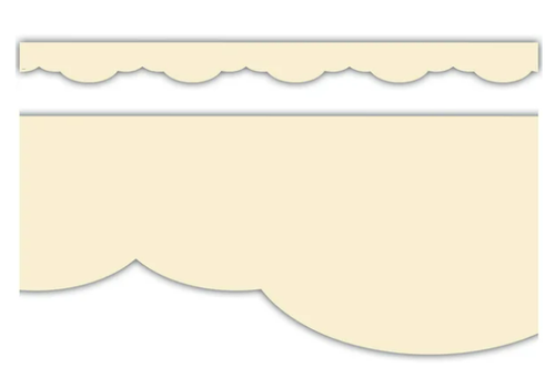 Teacher Created Resources Creme Brulee Fancy Scallops Border Trim*