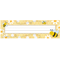 Buzzing Bees Flat Name Plates *