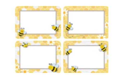 Teacher Created Resources Buzzing Bees Name Tags/Labels - Multi-Pack*