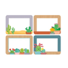 Teacher Created Resources Happy Cactus Crew Name Tags/Labels - Multi-Pack*