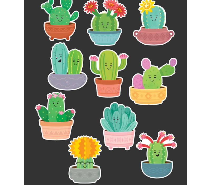 Happy Cactus Crew Accents/Cut Outs*