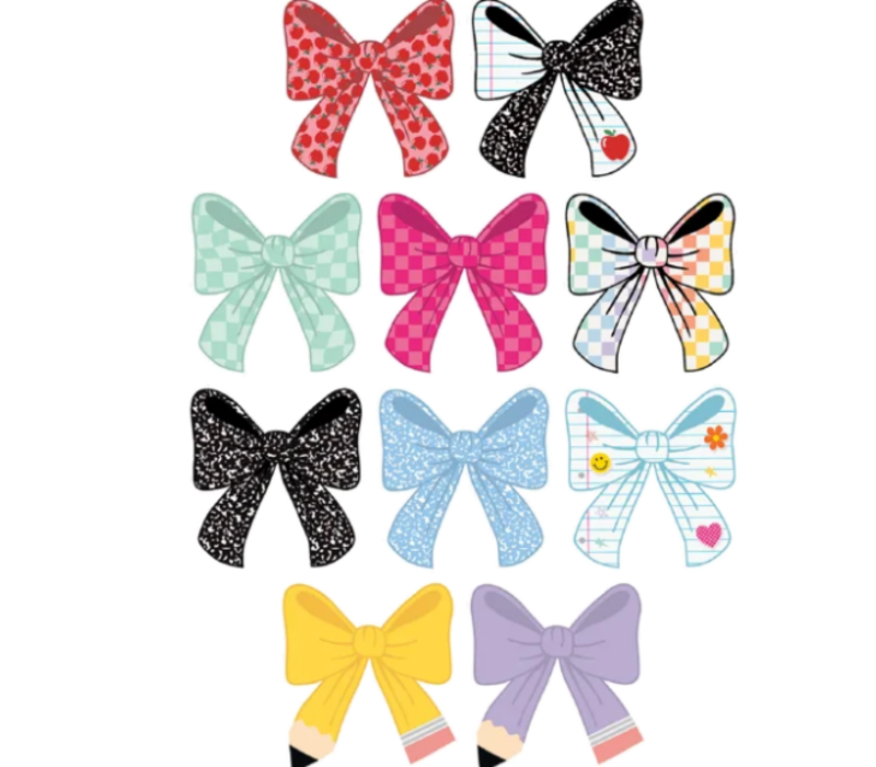 Cool for School Bows Accents/Cut Outs