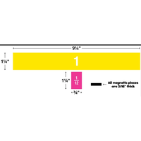 Fraction Tiles Magnetic Accents*
