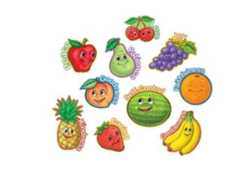 Teacher Created Resources Fruit of the Spirit Accents/Cut Outs*
