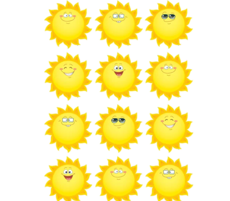 Happy Suns Accents/Cut Outs*