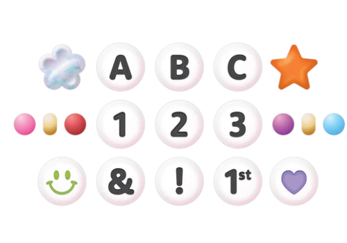 Teacher Created Resources Friendship Beads Circle Letters*