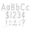 Teacher Created Resources Black on White Hand Drawn 4" Letters Combo Pack*