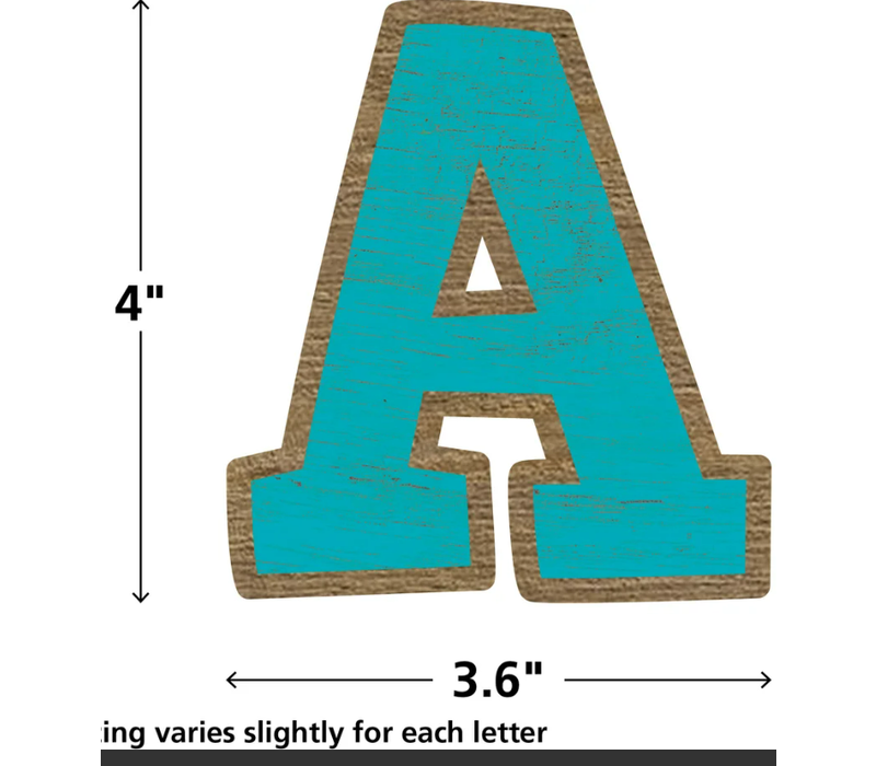 Painted Wood Bold Block 4" Letters Combo Pack*