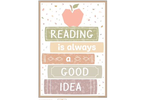 Teacher Created Resources Reading is Always a Good Idea Positive Poster/Chart*
