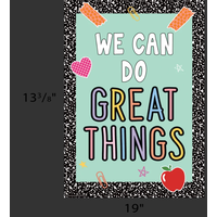 We Can Do Great Things Positive Poster*