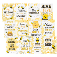 Buzzing Bees Positive Sayings Small Poster Pack*