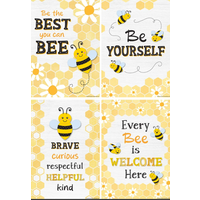 Buzzing Bees Positive Sayings Small Poster Pack*