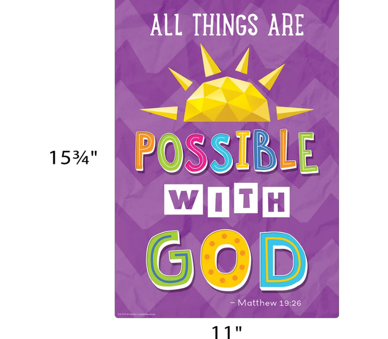 Bible Verses Small Poster Pack