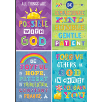 Bible Verses Small Poster Pack