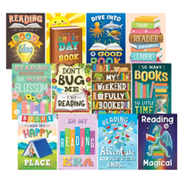 Reading Is Fun Small Poster Pack*