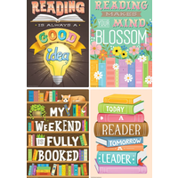 Reading Is Fun Small Poster Pack*