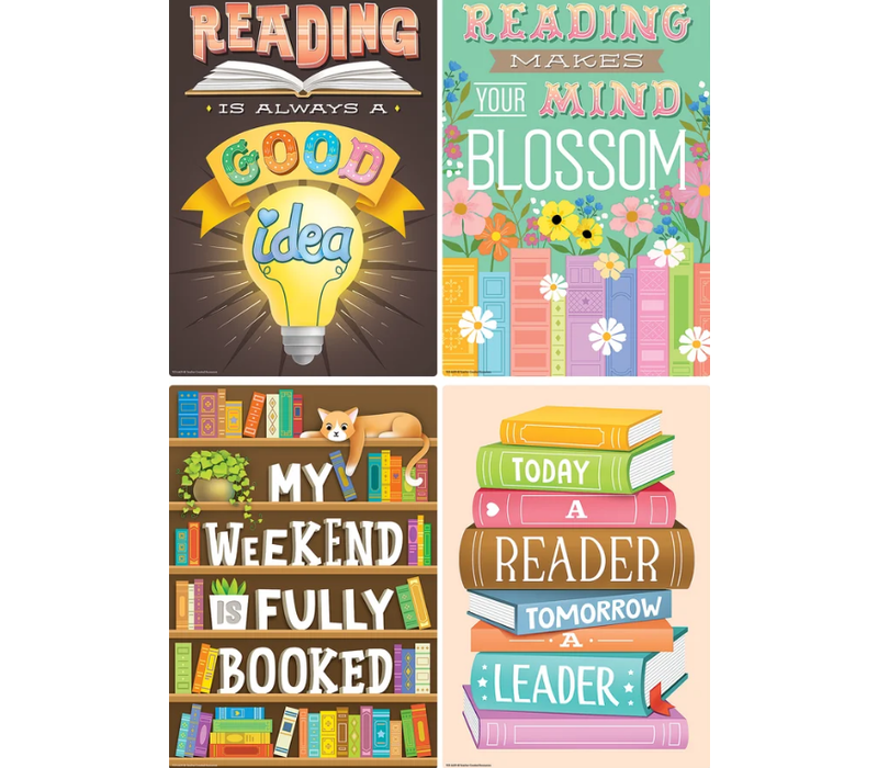 Reading Is Fun Small Poster Pack*