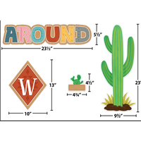 Happy Cactus Crew Welcome Bulletin Board