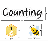 Buzzing Bees Counting to 100 Days Mini Bulletin Board*