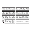 Black and White Cursive Mini Bulletin Board