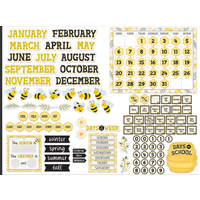 Buzzing Bees Calendar Bulletin Board*