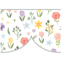 Spring Garden Scalloped Die-Cut Border Trim*