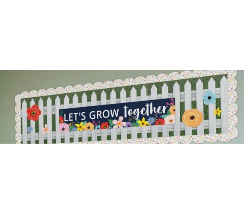 Spring Garden Scalloped Die-Cut Border Trim*