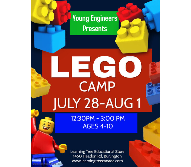 Young Engineer LEGO Bricks! Summer Camp PM - July 28 - August 1
