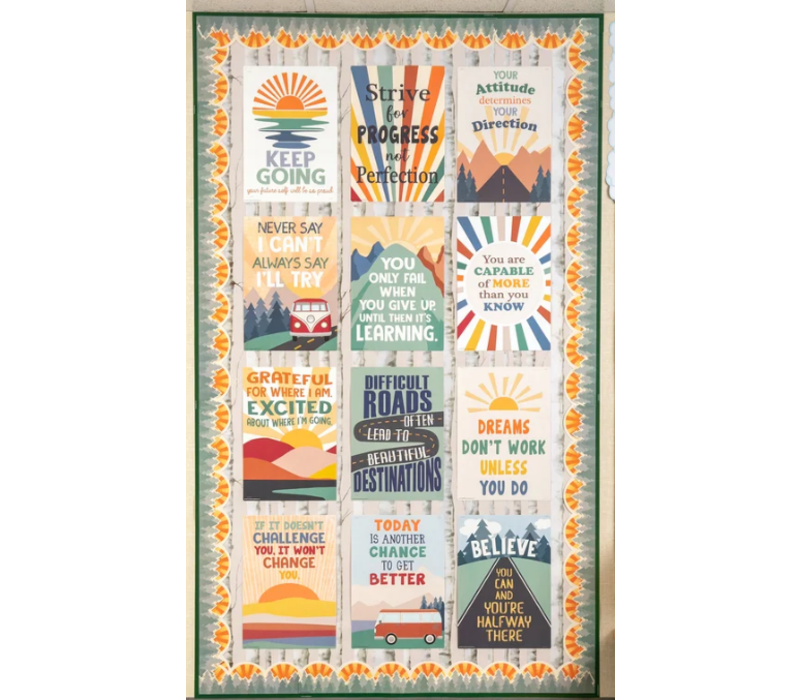 Moving Mountains Road Trip Positive Sayings Small Poster Pack*