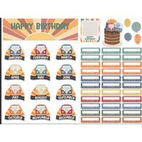 Moving Mountains Road Trip Happy Birthday Mini Bulletin Board*