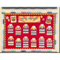 Moving Mountains Road Trip Happy Birthday Mini Bulletin Board*