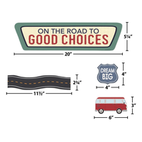 Moving Mountains Road Trip On the Road to Good Choices Mini Bulletin Board*