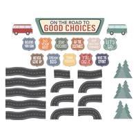 Moving Mountains Road Trip On the Road to Good Choices Mini Bulletin Board*