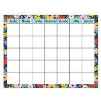 Wildflowers Calendar Chart