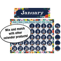 Wildflowers Calendar Chart