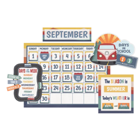 Moving Mountains Road Trip Calendar Bulletin Board*