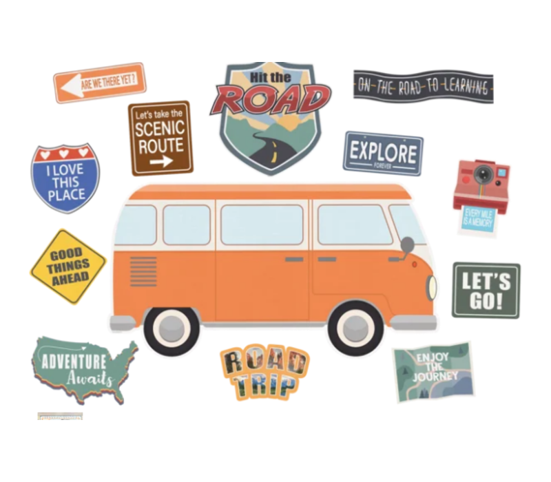 Moving Mountains Road Trip Hit the Road Bulletin Board*