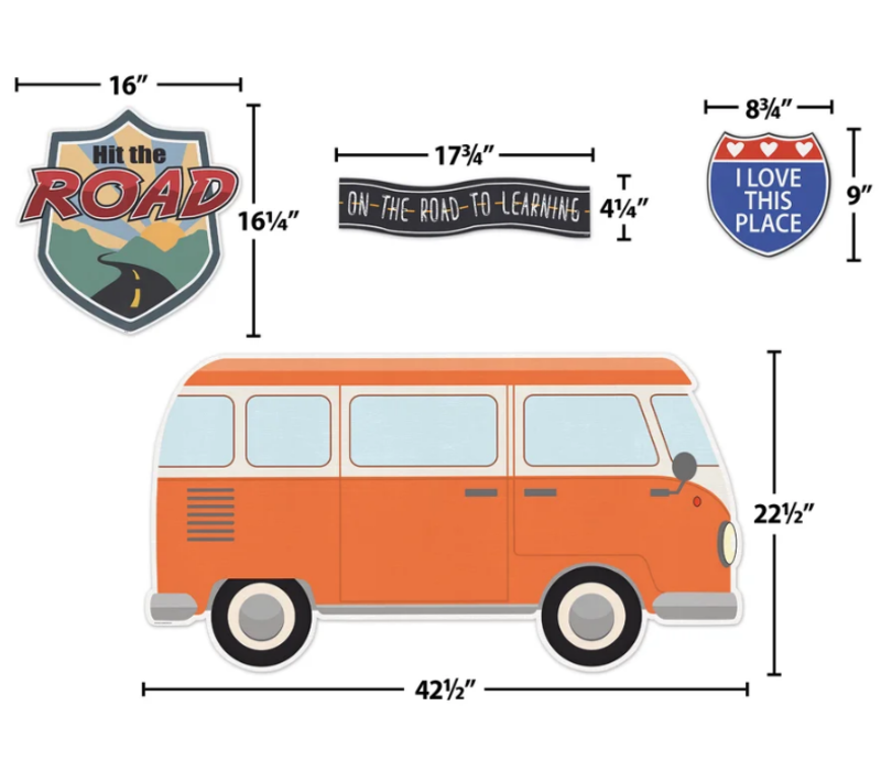 Moving Mountains Road Trip Hit the Road Bulletin Board*