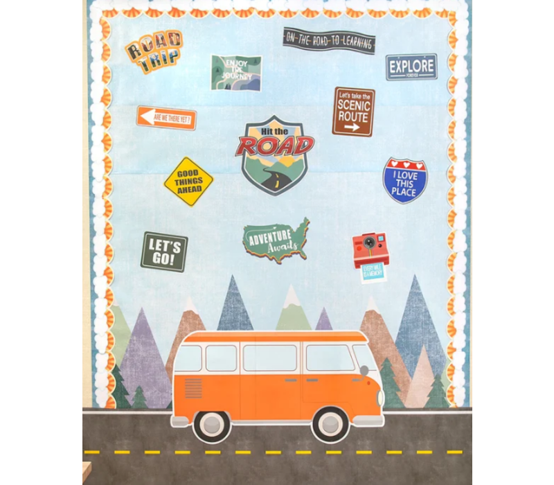 Moving Mountains Road Trip Hit the Road Bulletin Board*