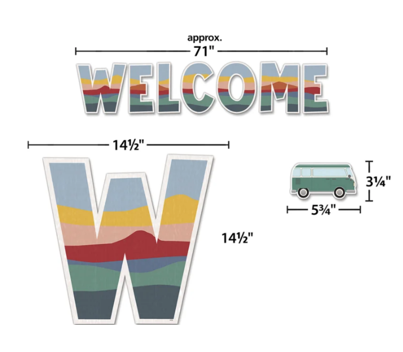 Moving Mountains Road Trip Welcome Bulletin Board*