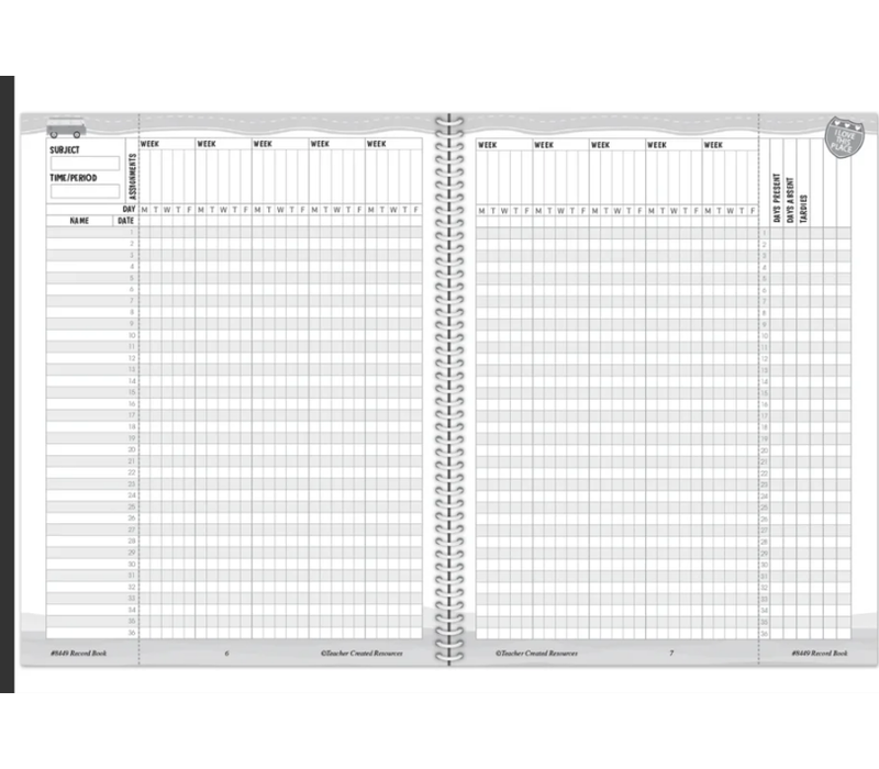 Moving Mountains Road Trip Record Book*