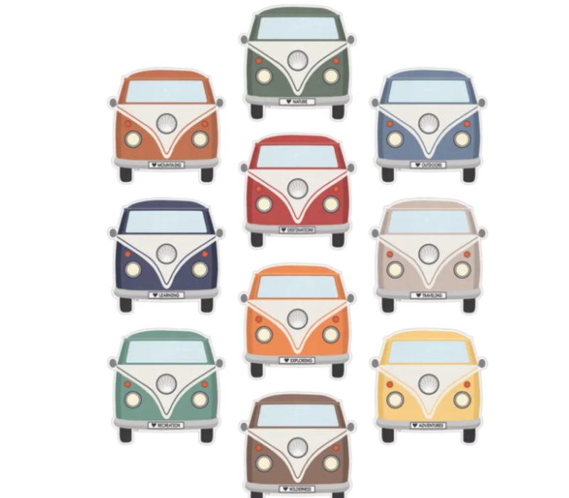 Moving Mountains Road Trip Camper Vans Accents*