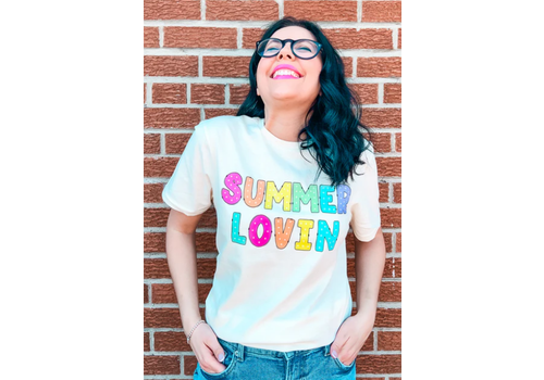 Lessons In Positivity Summer Lovin Tee- small*
