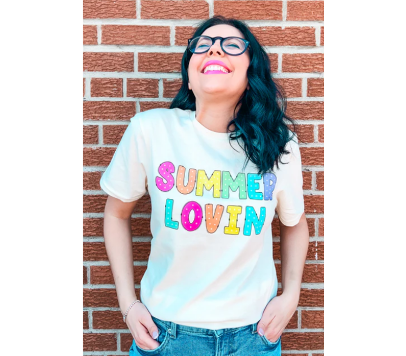 Summer Lovin Tee- Extra Large*