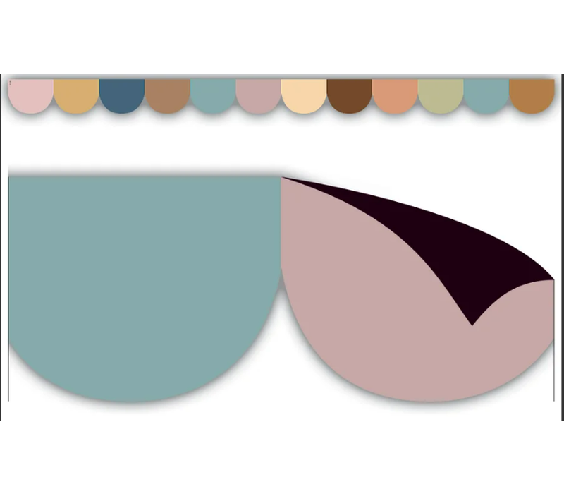 Everyone is Welcome Scalloped  Magnetic Border*