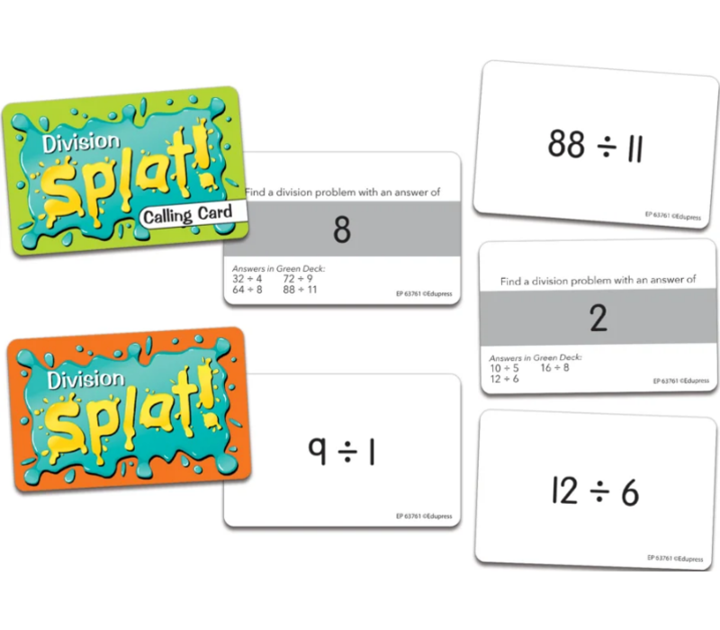 Division SPLAT! Grades 3+*
