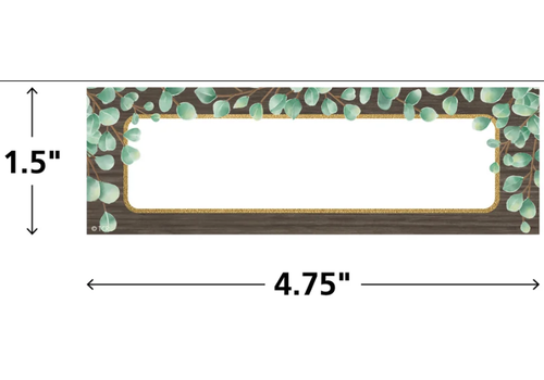 Teacher Created Resources Eucalyptus  Magnetic Labels Magnetic