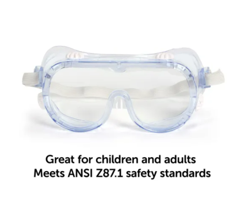 Clear Safety Goggles*