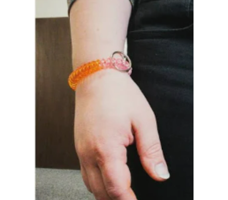 Wrist Coil Keychain, Tri-Color*