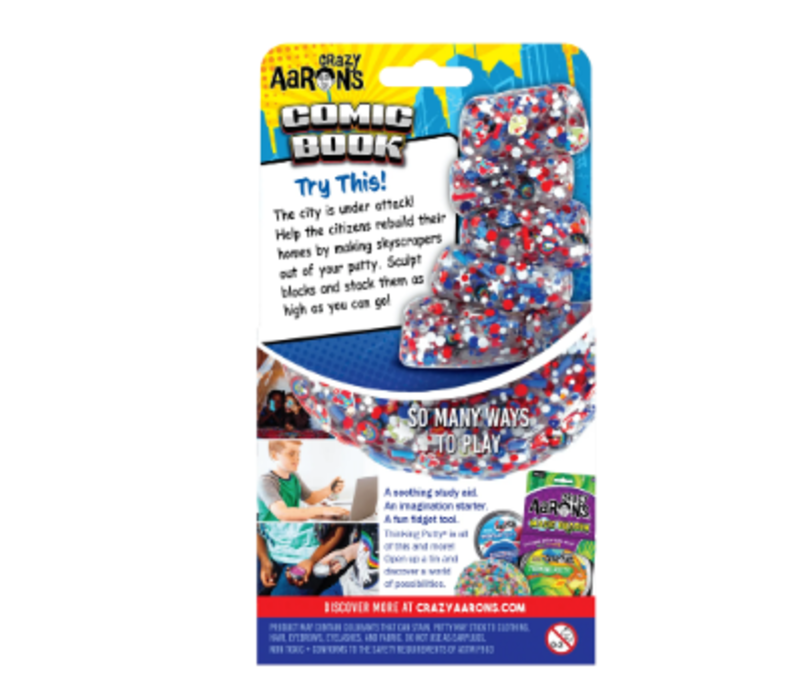 Crazy Aaron's Thinking Putty - Comic Book*